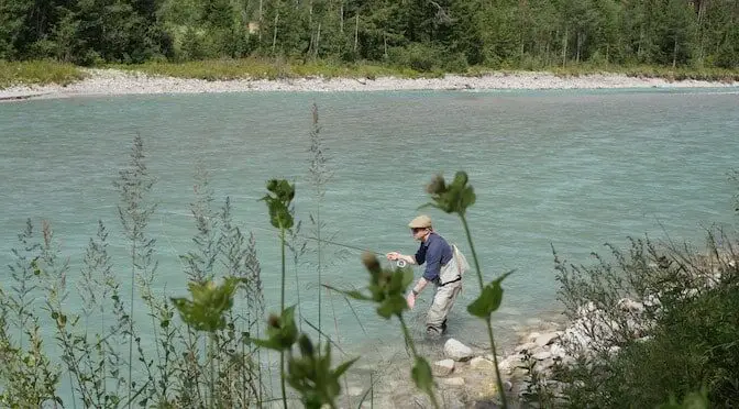 Fliegenfischen am (wilden) Lech